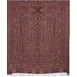 Wool Blanket Asian Jacquard Pattern India 55 inches x 106 inches