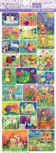 Violette Stickers Lauren Alexander Whimsy