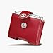 Electronics : Covertec Cover Case - Nappa Leather - Red for Sony UX50
