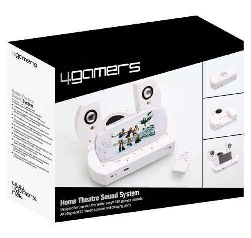 Childrens Toyshop  Video Games : Home Theatre System & Remote White (PSP)