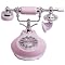 Southern Telecom Porcelain Phone - Lavender (PL-1000LV)