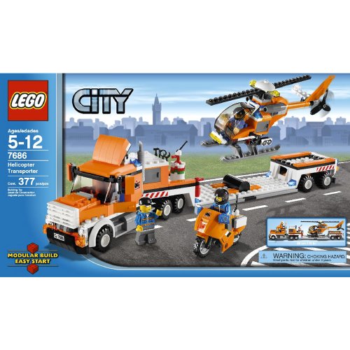 LEGO City Helicopter Transporter