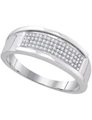 0.20CTW-DIA MICRO-PAVE RING