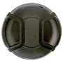 Zeikos ZE-LC62 62mm Plastic Snap On Lens Cap (Black)