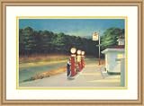 Gas, 1940 by Edward Hopper - Framed Artwork