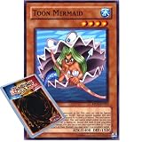 Review Deckboosters  / Yu-Gi-Oh : RP01-EN063 Unlimited Ed Toon Mermaid Common Card - ( Retro Pack 1 YuGiOh Single Card )