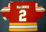 AL MacINNIS Calgary Flames 1989 CCM Vintage Throwback Away NHL Hockey Jersey, Medium