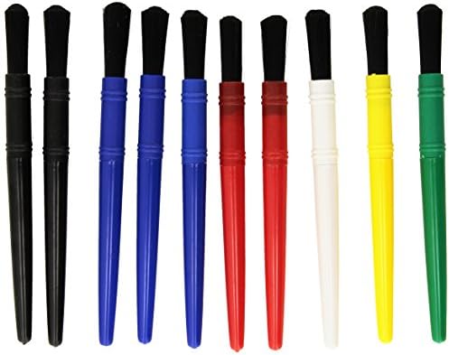 Armada Art Stubby-Grip Paint Brush, 10-Pack