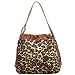 Fiorelli Love Struck Animal Print Large Drawstring Hobo Bag