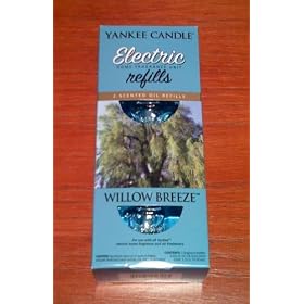 Yankee Candle, WILLOW BREEZE, Electric Home Fragrance Unit Refills (2). from Home Fragrance