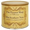The Peanut Shop of Williamsburg Spicy Peanuts, Hot Southern Nuts, Jalapeno, 40-Ounce Tins (Pack of 2)