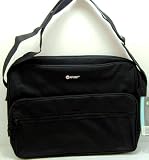 Hi Tec Large Travel Bag Unisex Black Zip Up Despatch Bag With Space For 15.6 Inch Laptop