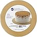 Wilton 2104-7485 Round Gold Glitter Cake Boards, 3 Count