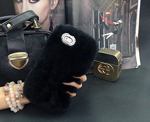 Figer HTC One M9 Plus CASE, Bling Luxury Rex Rabbit Fur case for HTC One M9 Plus(not for M9)