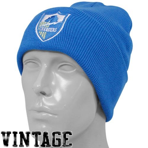 Reebok San Diego Chargers Electric Blue Retro Cuffed Knit Beanie