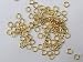 300 Gold Pltd 4mm Jump Ring Jewellery Making Findings