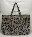 Vera Bradley Super Tote Bag Purse in Caffe Latte
