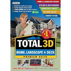 Total 3D Home, Landscape and Deck V11 [DOWNLOAD] by Individual Software Digital Software