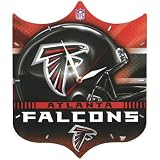 Atlanta Falcons - Helmet Plaque Clock, NFL Pro Football