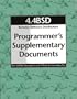 4.4 Bsd: User's Supplementary Documents/Cd-Rom Companion/System Manager's Manual/User's Reference Manual/Programmer's Supplementary Documents/Progra