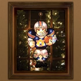 Michigan Wolverines Window Light Up Player