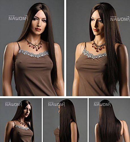 sensational wigs straight long brown wig for women ladies wigs affordable hair wig onlineZL471M-6