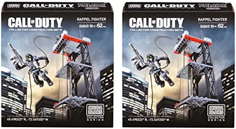 Mega Bloks Call Of Duty Ghosts Rappel Fighter (Twin Pack)