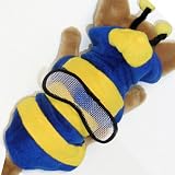 Blue Bumble Bee Costume Hoodie Jacket pet dog clothes APPAREL Chihuahua Teacups Miniature L