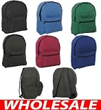 Wholesale Lot of 12 Assorted Color Backpack for School Outdoor Sports
