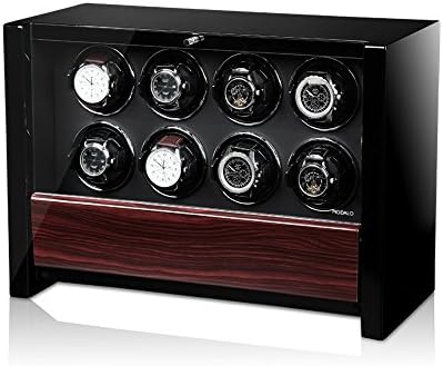 Modalo - Luxurious Watch Winder - LCD Touch Screen - Winds up to 8 Watches -Designed in Germany