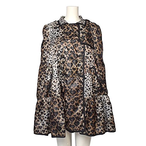 レッド　ヴァレンティノ（RED VALENTINO） ヒョウ柄 フレアコート 40［並行輸入品］