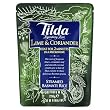 Tilda Lime and Coriander Steamed Basmati Rice 250g - Lime und Koriander Basmati Reis