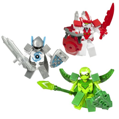 Ionix Tenkai Knights - Action Pack 10504 (Valorn/Bravenwolf/Guardian)