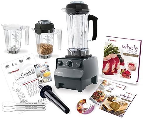 Vitamix 5200 Deluxe Complete Kitchen Set, Black 64 Oz Wet/32 Oz Wet/32 Oz Dry Container. Color Black. by Vita-Mix