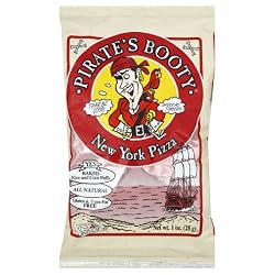 Pirate's Booty, New York Pizza, 1-Ounce Bags (Pack of 24)