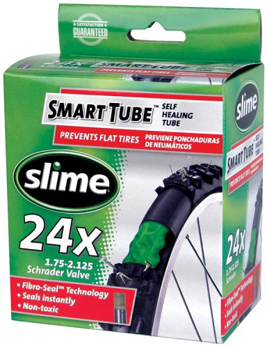 Buy Slime Smart Tube Schrader Valve Bicycle Tube (24 x 1.75-2.125) by SLiME