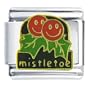 Happy Face Mistletoe Birthstones Jewelry Italian Charm
