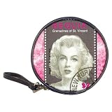 Classic 20 CD DVD Bluray Wallet Case of Marilyn Monroe Bequia Stamp - Grenadines of St. Vincent (Andy Warhol)