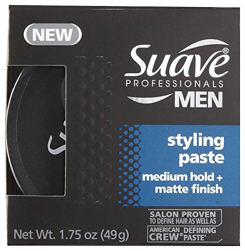 Suave Professionals Styling Paste - Medium Hold + Matte Finish - 1.75 oz - 2 pk