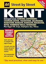 AA Street Atlas Kent: Maxi (AA Street by Street)