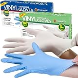 Vinyl Gloves Powder Free 100pk Large-NEW
