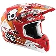 Answer Racing Skullcandy Men's A12 Comet Off-Road Motorcycle Helmet - Red
