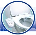 Luxe Bidet MB210 Fresh and Hot Water Spray Non-Electric Bidet Toilet Seat Attachment