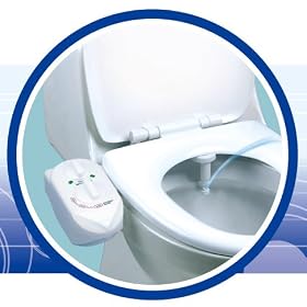 Luxe Bidet MB210 Fresh and Hot Water Spray Non-Electric Bidet Toilet Seat Attachment by Luxe