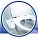 Luxe Bidet MB210 Fresh and Hot Water Spray Non-Electric Bidet Toilet Seat Attachment