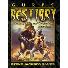 GURPS: Bestiary - Monsters, Beasts and Companions (GURPS: Generic Universal Role Playing System)