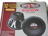 12 2000 WATT ALUMINUM DIECAST CAR SUBWOOFER SUBS