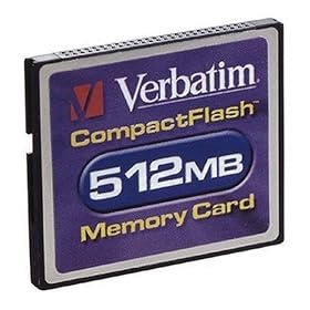 Verbatim 512 MB CompactFlash CARD (47009)