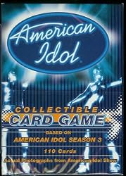 American Idol Card Set - Season 3 - 110 Cards Including Fantasia, Diana Degarmo, Jasmine Trias, LaToya London, William Hung, Jon Peter Lewis & more!!