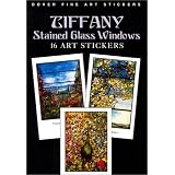 Tiffany Stained Glass Windows: 16 Art Stickers (Fine Art Stickers)